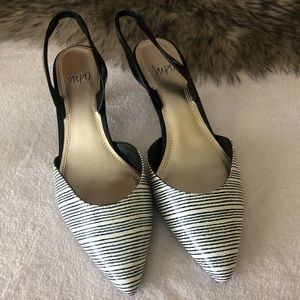New Impo Womens Evie Pointed Toe SlingBack Sz 9.5M